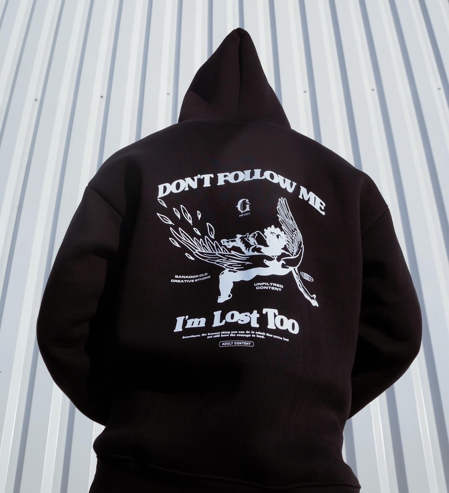 DON'T FOLLOW ME UNISEX HOODIE