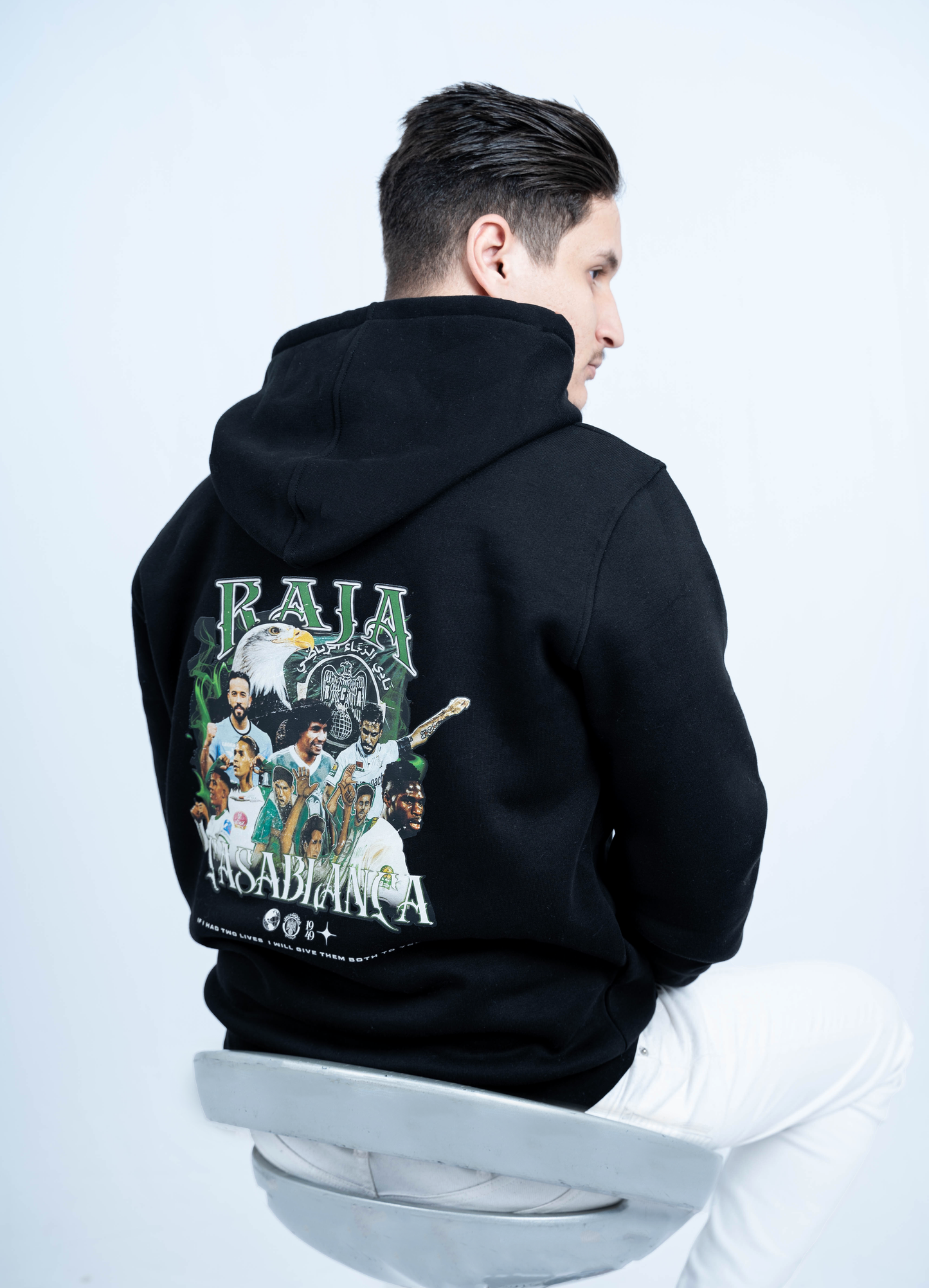 Raja Casablanca Unisex 100% Cotton Hoodie