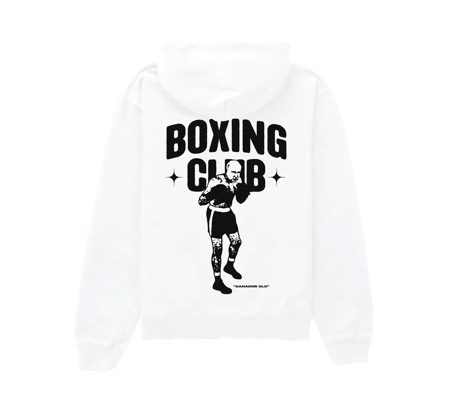 BOXING CLUB | WHITE HOODIE