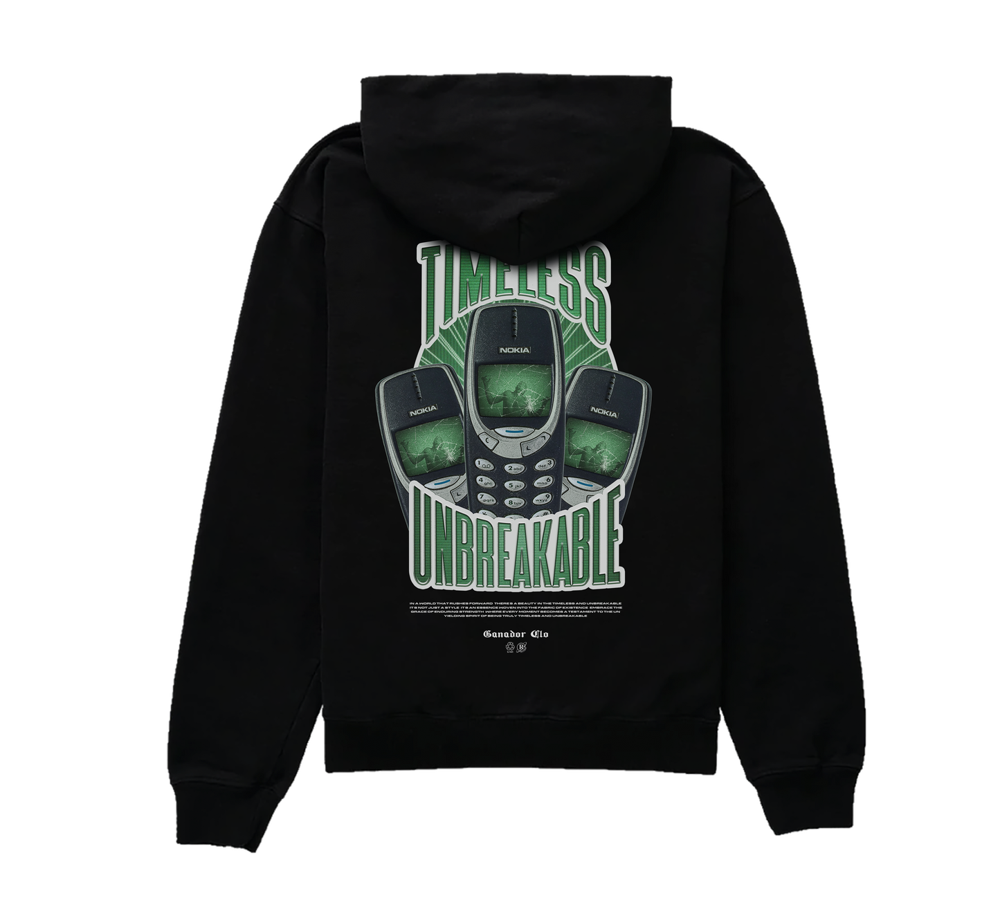 UNBREAKABLE NOKIA | UNISEX HOODIE