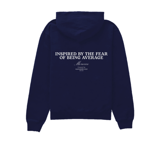 Inspired by the fear of being average Unisex Hoodie