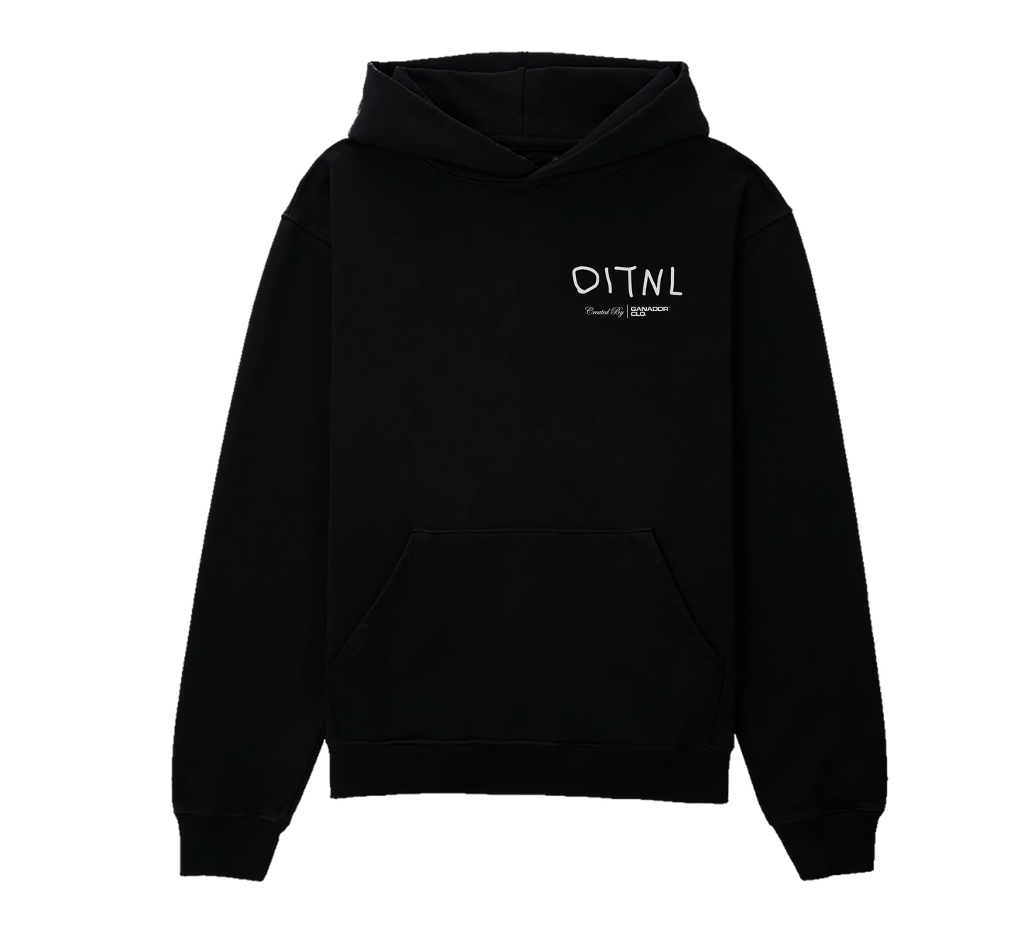 NEW LUXURY | UNISEX HOODIE BLACK