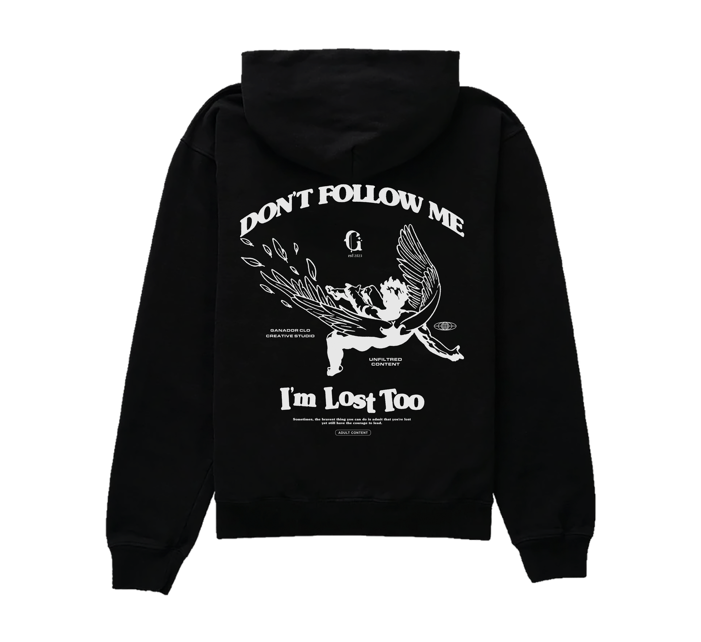 DON'T FOLLOW ME UNISEX HOODIE