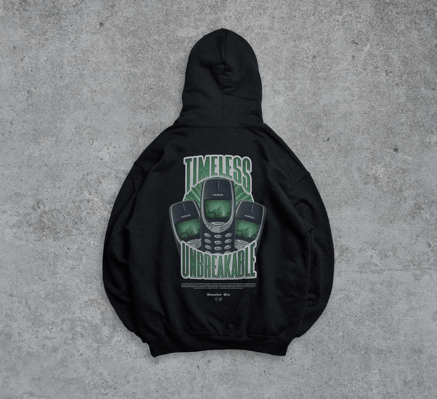 UNBREAKABLE NOKIA | UNISEX HOODIE