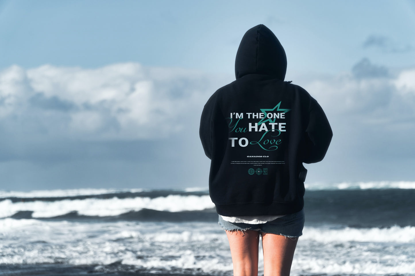 THE ONE YOU HATE TO LOVE UNISEX HOODIE