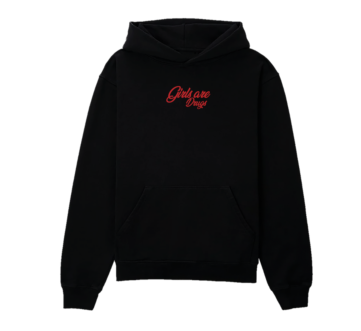 Girls Are Drugs Black Hoodie