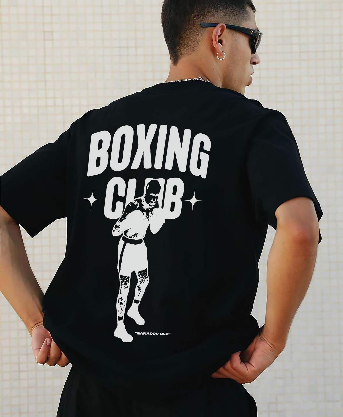 BOXING CLUB | UNISEX T-SHIRT BLACK